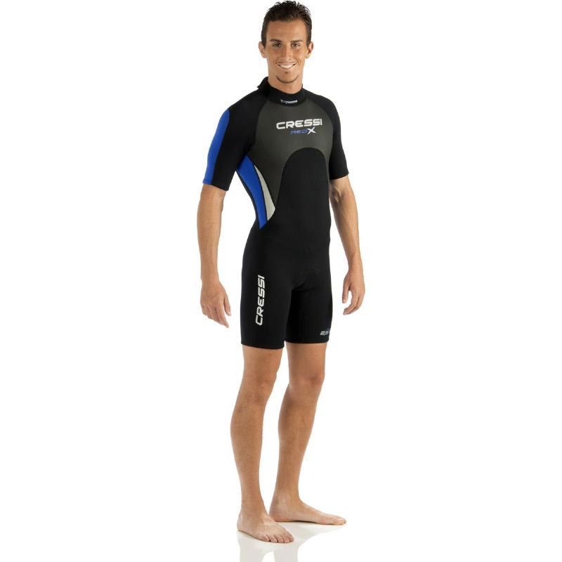 cressi med x man 25mm short wetsuit