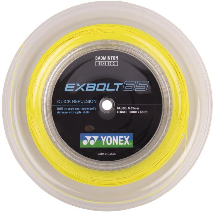 yonex badminton struna exbolt 65 200m