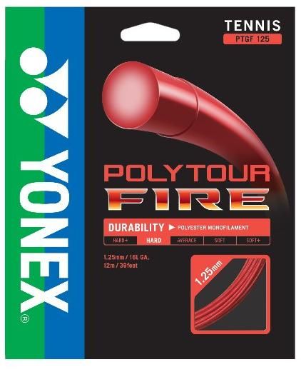 tenis struna yonex poly tour fire 125 12m