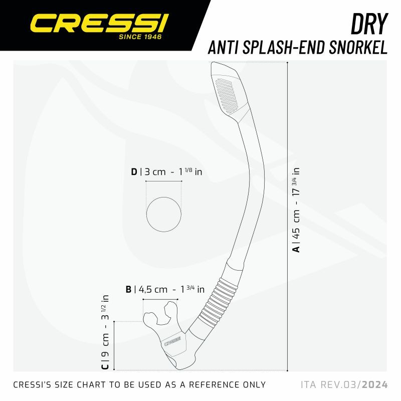 Cressi komplet F1 + Dry dihalka črna