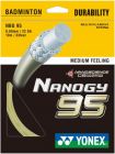 Badminton struna Yonex NANOGY 95 10m zlata