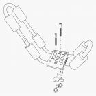 Angle strešni nosilec za kajake Angle 003