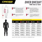 Cressi potapljaška neopren obleka Diver 5.0 S