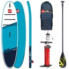 Red Paddle Co SUP deska 10'8'' Ride z Angle TRAVEL fiberglass veslom